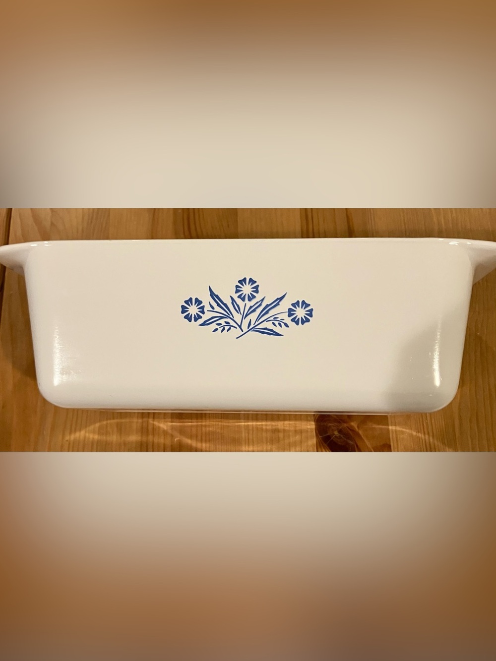GUC Vintage Corningware Blue Cornflower Baking Loaf Pan P315 2QT Measures 9x5x3